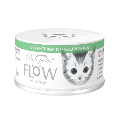 圖片 Purepaws 高湯貓罐 (吞拿+貓薄荷) 80g 