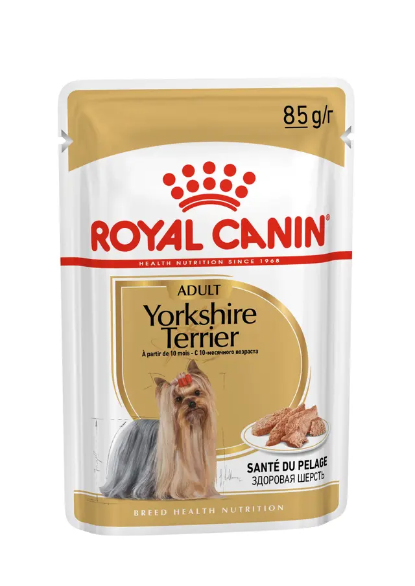 Picture of Royal Canin BHN Yorkshire Terrier Adult Dog (Loaf) (85g x 12) 
