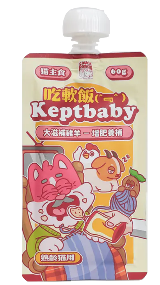 Picture of Taimeow 大滋補雞羊(熟齡貓用) 吃軟飯 貓用主食餐包 沙發馬鈴薯 