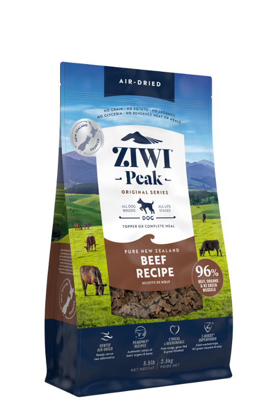 Picture of Ziwipeak Air-Dried Beef For Dogs 2.5g 