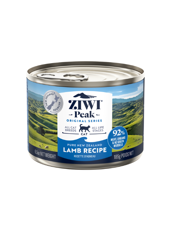 Picture of Ziwipeak Wet Cat Food  Wet Lamb Recipe for Cats (185gx6)