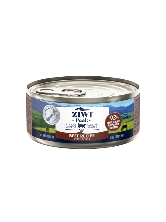 Picture of Ziwipeak Wet Beef Recipe for Cats (85g x6) 