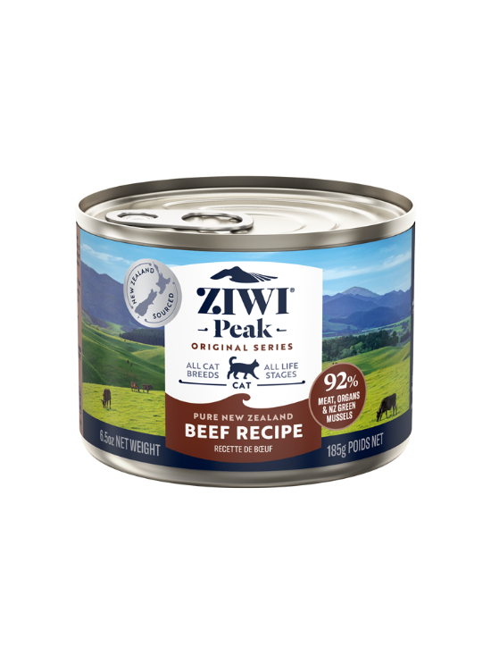 Picture of Ziwipeak Wet Beef Recipe for Cats 185g