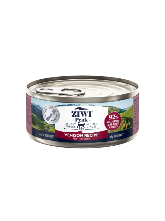 Picture of Ziwipeak Wet Venison Recipe for Cats (85g x6) 