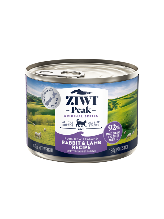 Picture of Ziwipeak Wet Rabbit & Lamb Recipe for Cats 185g 