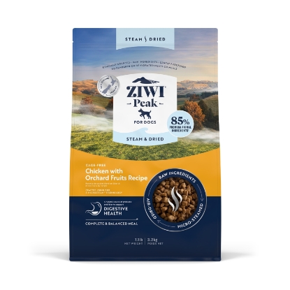 Picture of Ziwipeak Chicken with Orchard Fruits Recipe Dog Food Steam Dried 1.5kg 