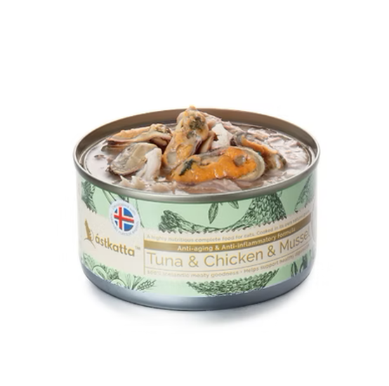 Picture of Astkatta Tuna & Chicken & Mussel (170g X 6)
