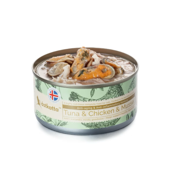 Picture of Astkatta Tuna & Chicken & Mussel (80g X 6) 