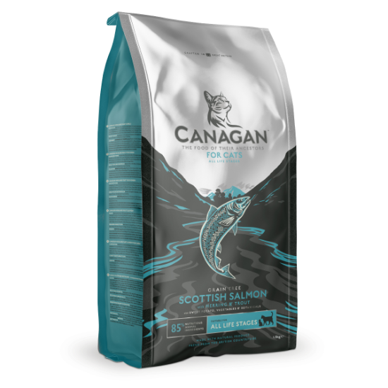 Picture of Canagan Scottish Salmon for Cats Grain Free Cat Food (4kg) 