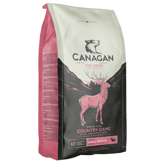Picture of Canagan Small Breed Country Game for Dogs Grain Free Dog Food (2kg)