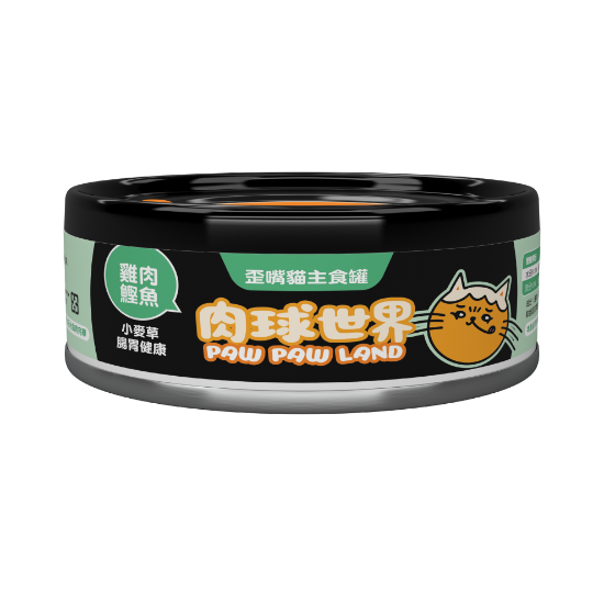 Picture of Paw Paw Land Chicken & Bonito + Wheatgrass (Cat) 80g