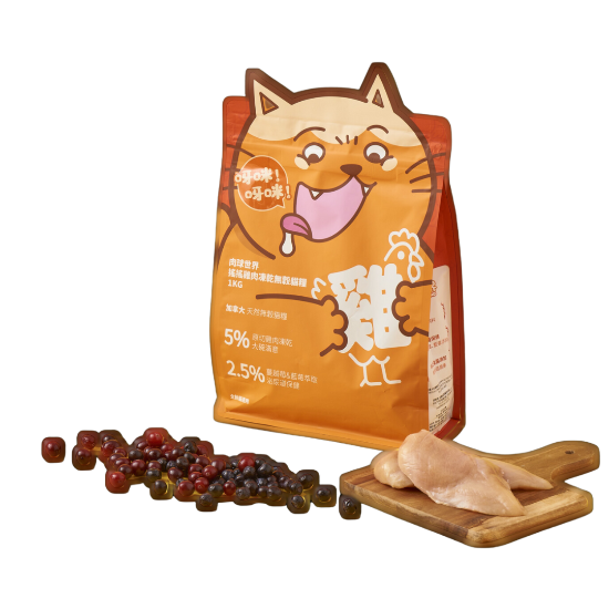 Picture of Paw Paw Land Shake Shake Chicken Freeze-Dried Grain-Free Cat Food 2.5kg