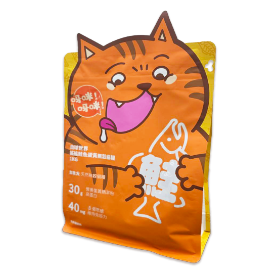 Picture of Paw Paw Land Shake Shake Salmon Egg Yolk Grain-Free Cat Food 1kg