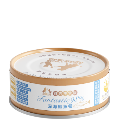 圖片 超越汪喵 貓貓主食罐 - 深海鱈魚 80g x 6
