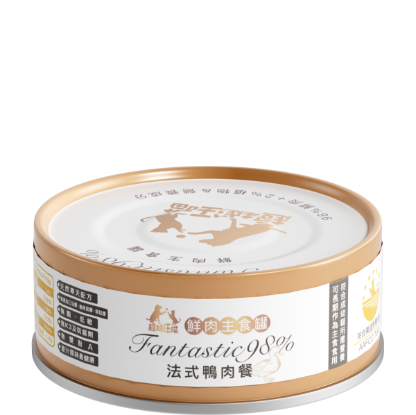 圖片 超越汪喵 貓貓主食罐 - 法式鴨肉 80g x 12