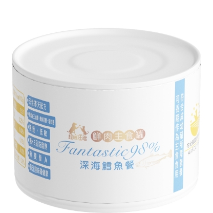 圖片 超越汪喵 貓貓主食罐 - 深海鱈魚 165g x 6