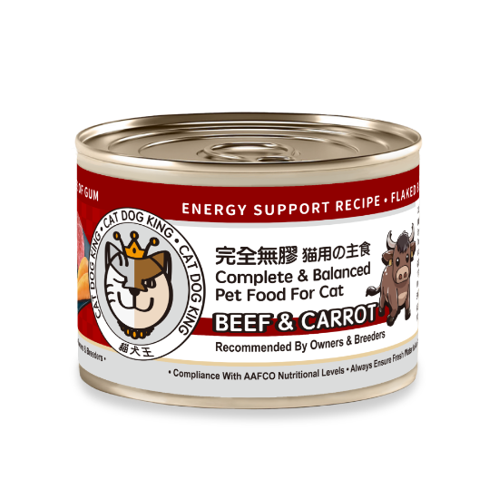 Picture of Cat Dog King Energy Support Recipe - Beef & Carrot 6 x 170g