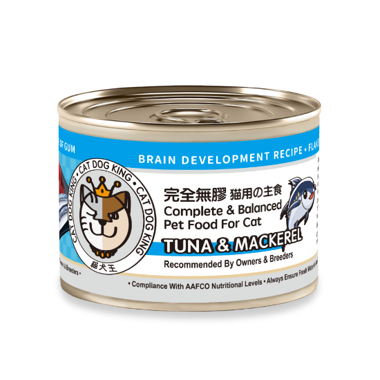Picture of Cat Dog King Brain Development Recipe - Tuna & Mackerel 12 x 170g
