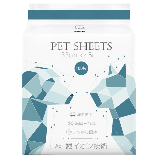 Picture of CreamBro x DR.METRICS Ag+ Sticky Pet Urine Pad for Cat and Dog (S Size - 100pcs)
