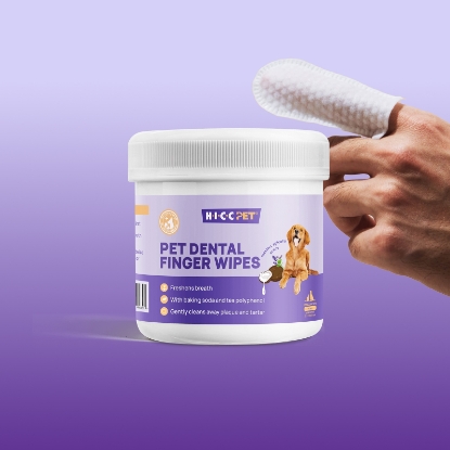 Picture of HICC PET Pet Dental Finger Wipes (Mentha Spicata) 50pcs