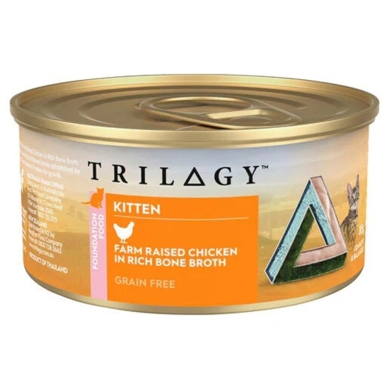 Picture of Trilogy Kitten Chicken in Rich Bone Broth 85g