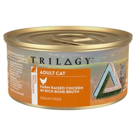 Picture of Trilogy Adult Chicken in Rich Bone Broth 85g