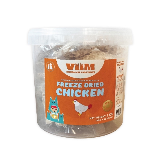 Picture of VIIM Freeze Dried Chicken Cube (Bucket) 1kg