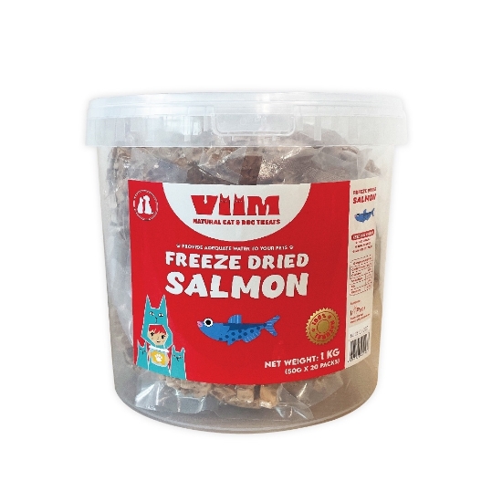 Picture of VIIM Freeze Dried Salmon Cube (Bucket) 1kg