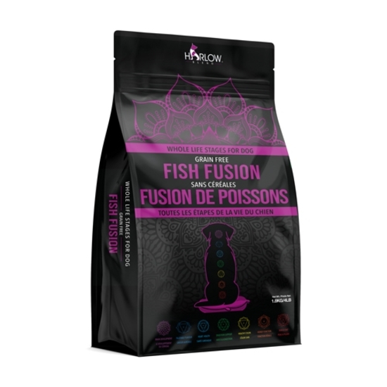 Picture of Harlow Blend FISH FUSION Grain Free Dry Food for Dogs 4lbs