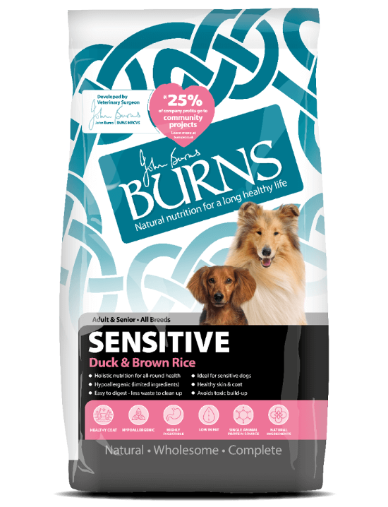 Picture of Burns SENSITIVE+ Duck & Brown Rice 2kg