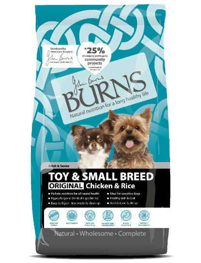Picture of Burns TOY & SMALL BREED Chicken & Brown Rice 2kg