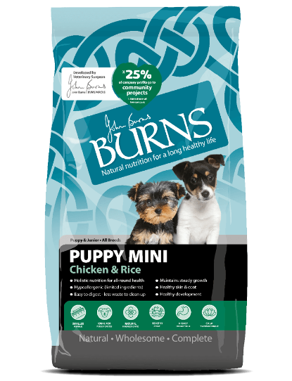 Picture of Burns PUPPY MINI - Chicken & Rice 2kg