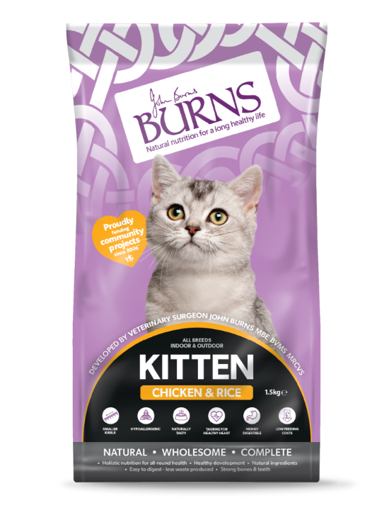 圖片 Burns 幼貓 - 雞肉成長配方 300g