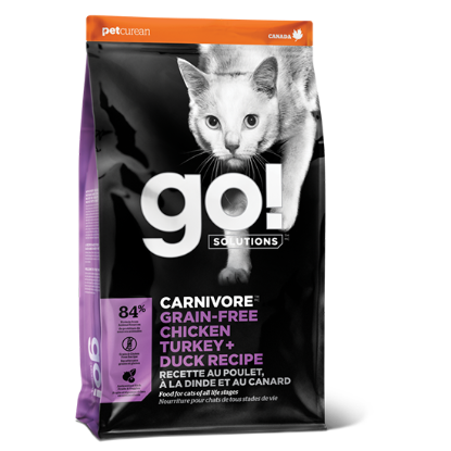 圖片 Go Solutions 活力營養系列-無穀物 雞肉＋火雞＋鴨肉 全貓糧配方