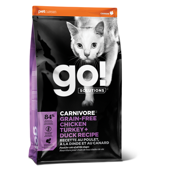 圖片 Go Solutions 活力營養系列-無穀物 雞肉＋火雞＋鴨肉 全貓糧配方