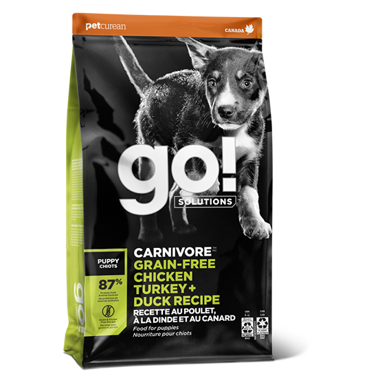 Picture of Go Solutions CARNIVORE - Grain-Free Chicken, Turkey + Duck Senior Recipe for Dog 22lbs