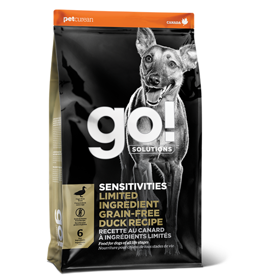 圖片 Go Solutions 低敏美毛系列-無穀物 鴨肉 全狗糧配方 12磅