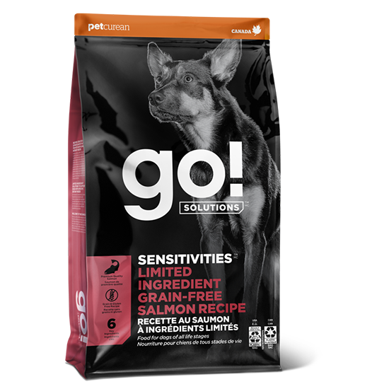 Picture of Go Solutions SENSITIVES - Limited Ingredient Grain-Free Salmon Recipe Recipe For Dog 12lbs