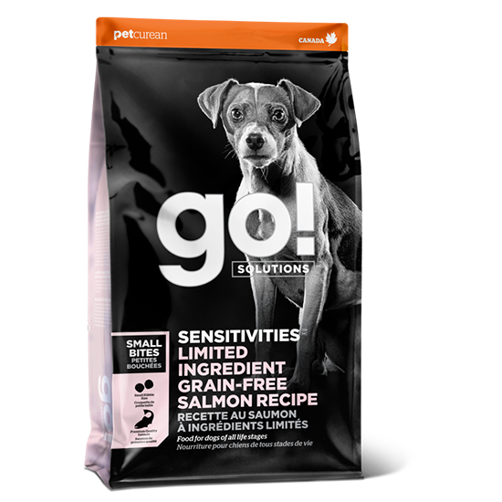 Picture of Go Solutions SENSITIVES - Limited Ingredient Grain-Free Small Bites Salmon Recipe For Dog 3.5lbs