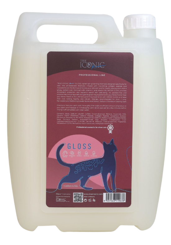 圖片 Iconic 貓膠原蛋白提亮洗毛液 1Gallon