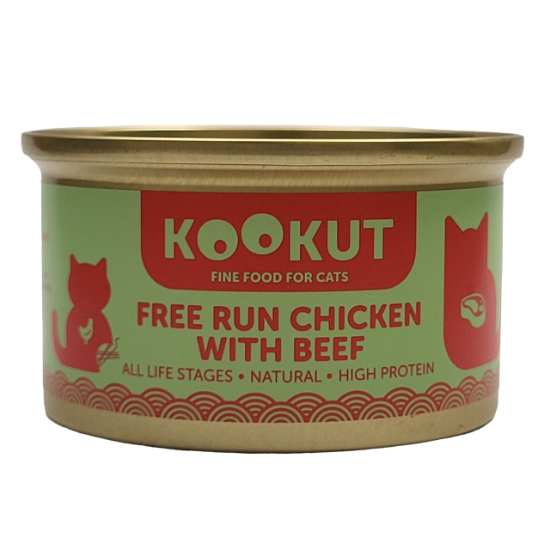 Picture of KOOKUT FREE RUN CHICKEN WITH BEEF (6 x 70G)