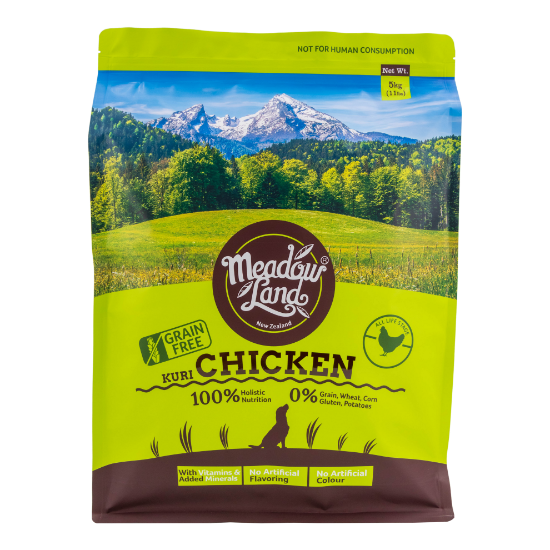 Picture of Meadowland Complete & Balanced Chicken All Life stage Dog Food 5kg