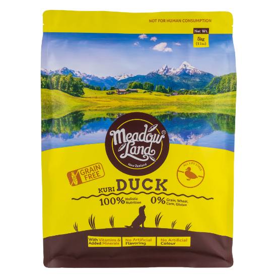 Picture of Meadowland Complete & Balanced Duck All Life stage Dog Food 5kg
