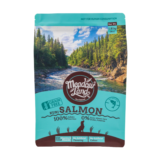 Picture of Meadowland Complete & Balanced King Salmon All Life stage Dog Food 1.81kg