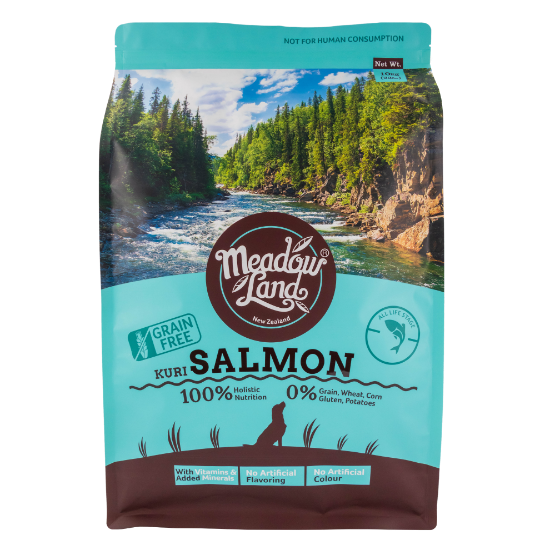 Picture of Meadowland Complete & Balanced King Salmon All Life stage Dog Food 10kg