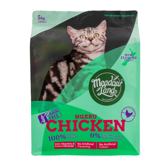 Picture of Meadowland Complete & Balanced Chicken All Life stage Cat Food 5kg