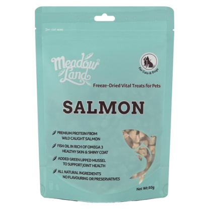Picture of Meadowland Freeze Dried Salmon Dog/Cat Treats 50g