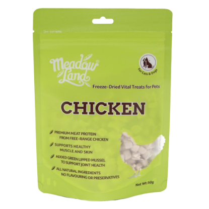 Picture of Meadowland Freeze Dried Chicken Dog/Cat Treats 50g