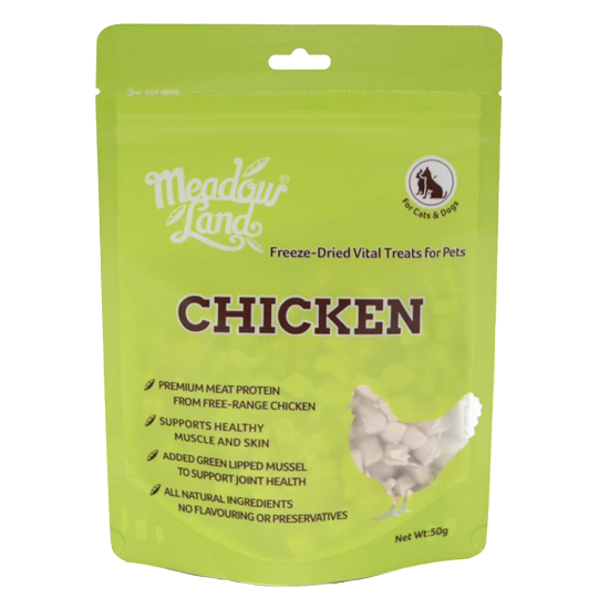 Picture of Meadowland Freeze Dried Chicken Dog/Cat Treats 50g