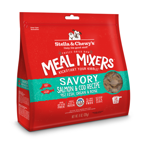 Picture of Stella & Chewy's Perfectly Puppy Beef & Salmon Meal Mixers 18 oz